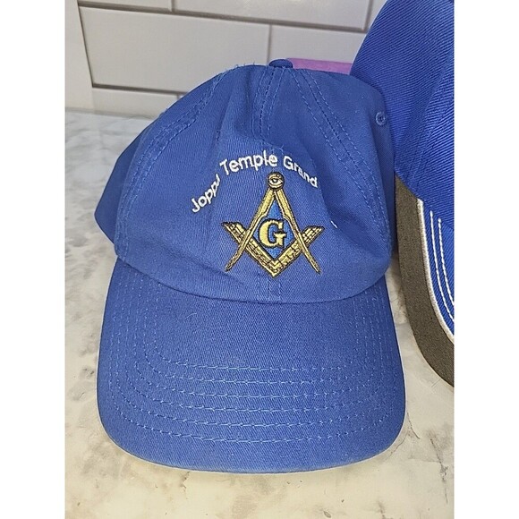 Freemason Mason Masonic Hats Caps (3) Embroidered Adjustable *READ - Picture 4 of 13